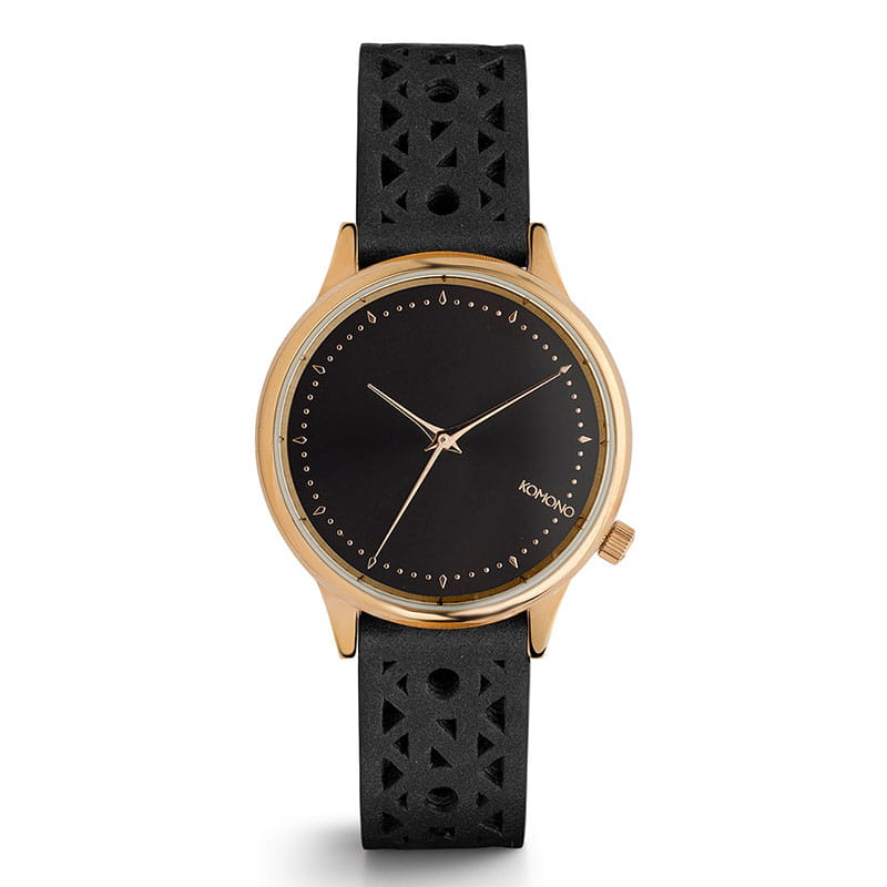 Komono Estelle Cutout Black Rose KOM-W2651 Twoje Zegarki