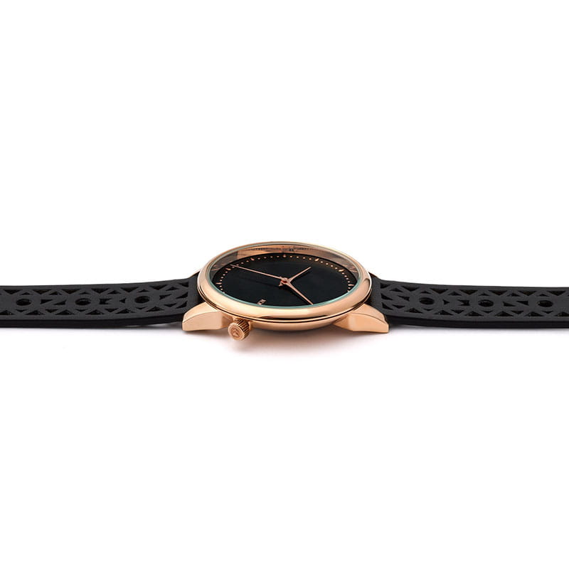 Komono Estelle Cutout Black Rose KOM-W2651 Twoje Zegarki