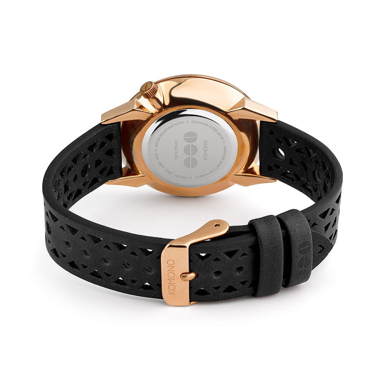 Komono Estelle Cutout Black Rose KOM-W2651 Twoje Zegarki