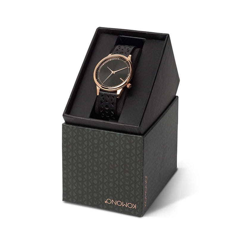 Komono Estelle Cutout Black Rose KOM-W2651 Twoje Zegarki