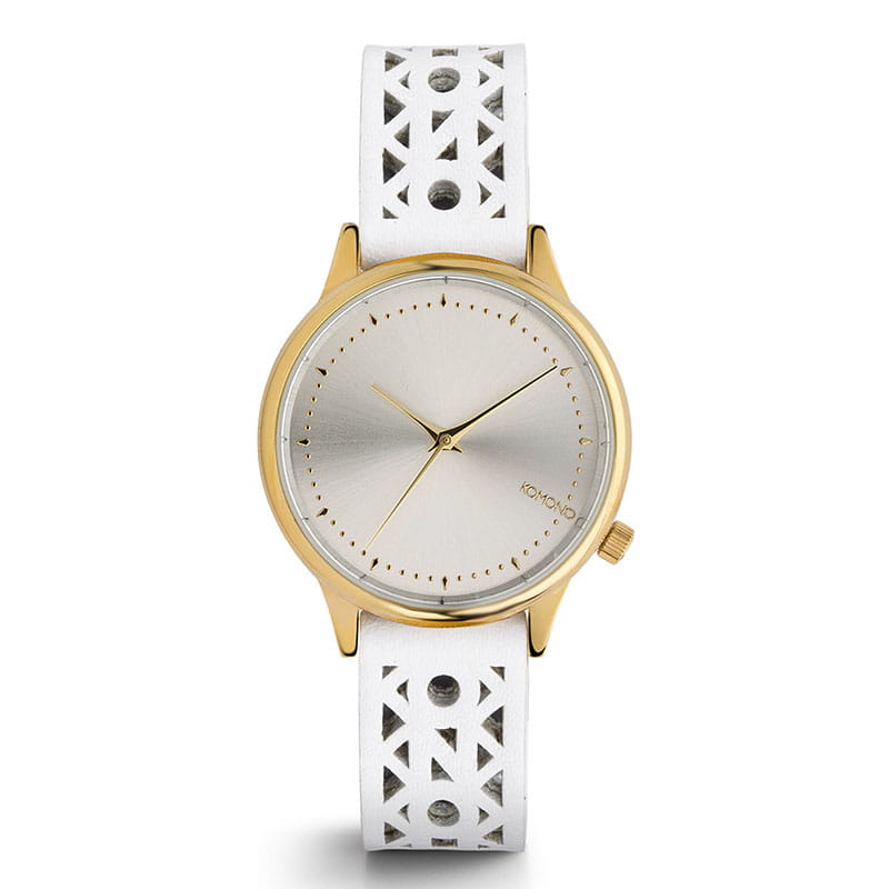 Komono Estelle Cutout White Gold KOM-W265 Twoje Zegarki