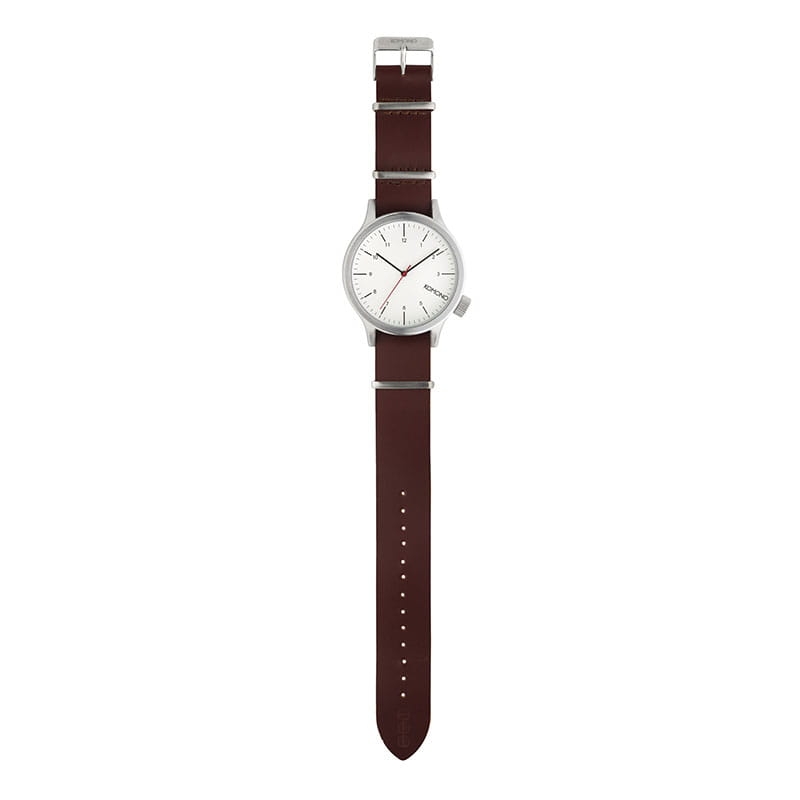 Komono Magnus Silver Burgundy KOM-W1903 Twoje Zegarki