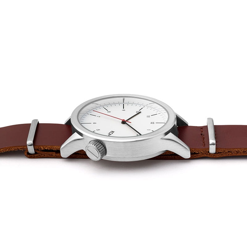 Komono Magnus Silver Burgundy KOM-W1903 Twoje Zegarki