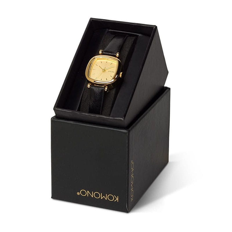 Komono Moneypenny Gold Black KOM-W1202 Twoje Zegarki