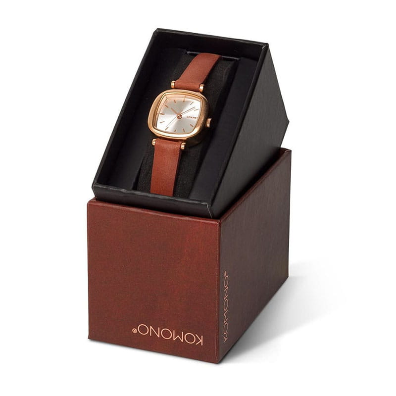 Komono Moneypenny Rose Gold Brown KOM-W1320 Twoje Zegarki