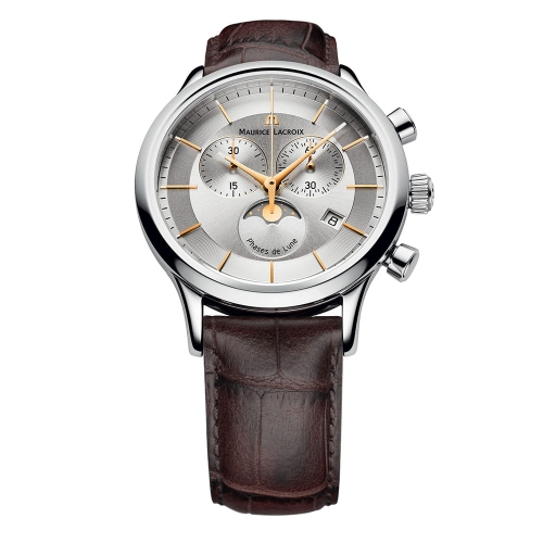 Zegarek Maurice Lacroix Les Classiques Phases De Lune Chronographe LC1148-SS001-132