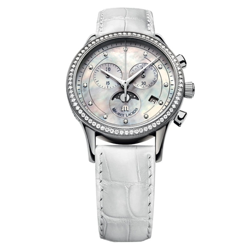 Zegarek Maurice Lacroix Les Classiques Phases De Lune Chronographe LC1087-SD501-160