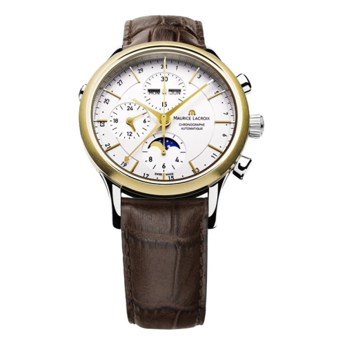 Zegarek Maurice Lacroix Les Classiques Chronographe Phase De Lune Automatique LC6078-YS101-13E