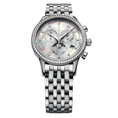 Zegarek Maurice Lacroix Les Classiques Phases De Lune Chronographe LC1087-SD502-160
