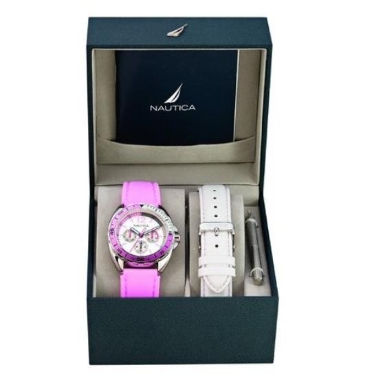 Zegarek damski Nautica Sport Ring Box Set A09914G Twoje Zegarki