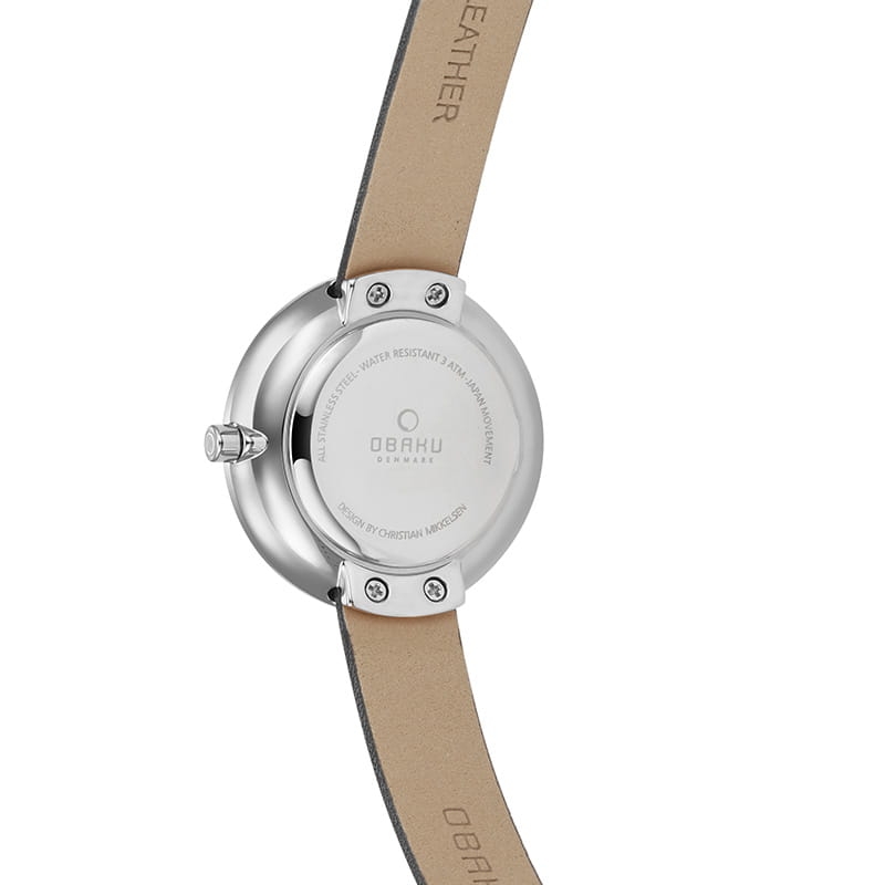 Obaku Stille Black V146LCIRB Twoje Zegarki