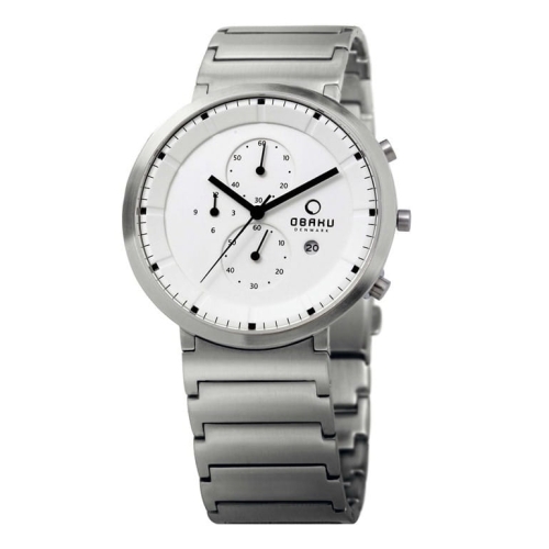 Zegarek Obaku Chronograph V147GCWSC1