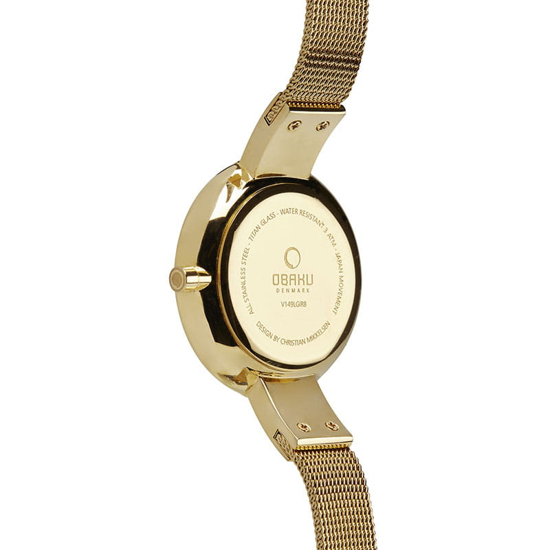 Obaku Sol Gold V149LGGMG1 Twoje Zegarki