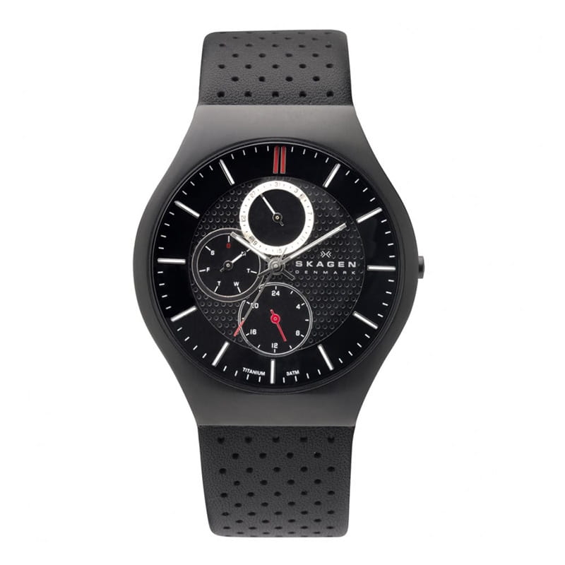 Zegarek męski Skagen Grenen Titanium Multifunction 806XLTBLB Twoje Zegarki