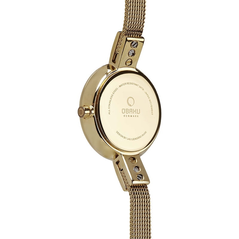 Obaku Siv Glimt Gold V129LGGMG3 Twoje Zegarki