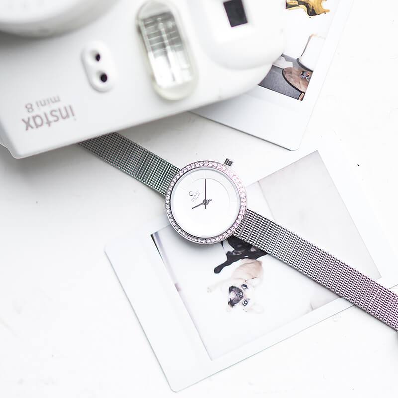 Obaku Stille Glimt Steel V146LCIMC2 Twoje Zegarki