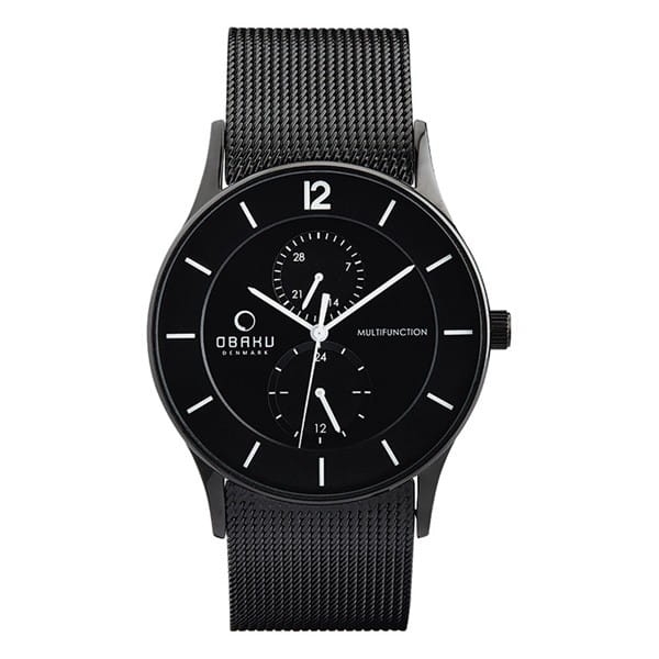 Obaku Torden Charcoal V157GMBBMB Twoje Zegarki