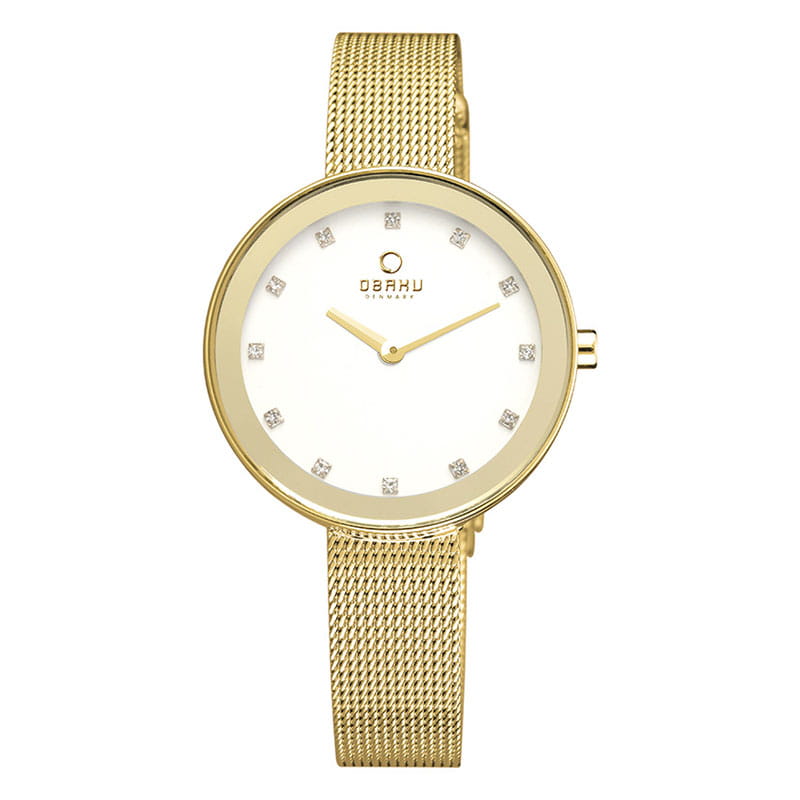 Obaku Blik Gold V161LXGIMG Twoje Zegarki