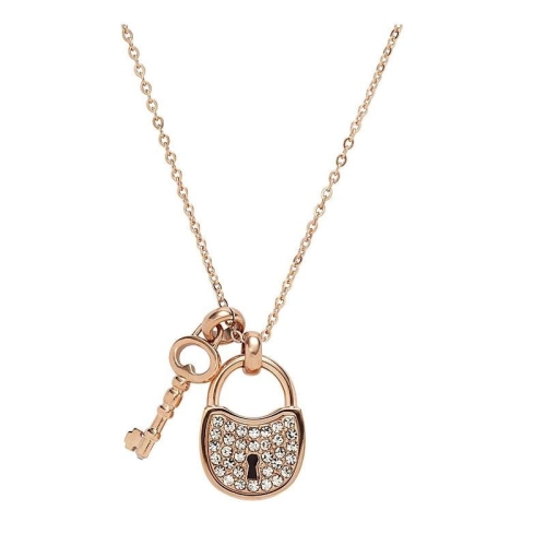 Naszyjnik Fossil Glitz Lock JF00089791