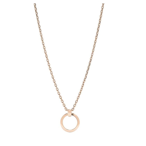 Naszyjnik Fossil Short Rose Gold JF00519791