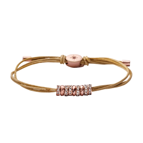 Bransoletka Fossil Adjustable Glitz JA5795791