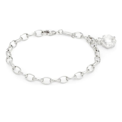 Bransoletka Fossil Silver JFS00121040