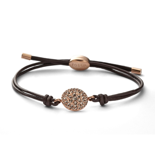 Bransoletka Fossil Glitz Disc Rose JF00118791