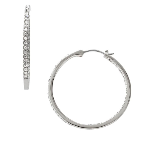 Kolczyki Fossil Glitz Hoops JF00039040