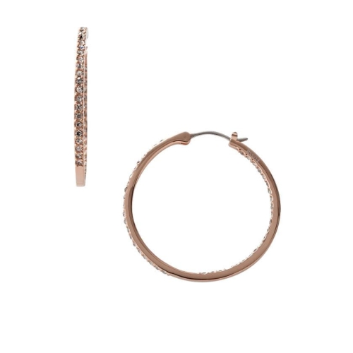 Kolczyki Fossil Glitz Hoops  JF00040791