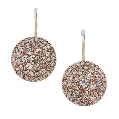Kolczyki Fossil Glitz Disc JF00135791