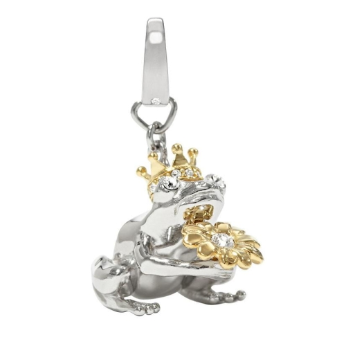 Charms Fossil Kissing Frog King JF00790998