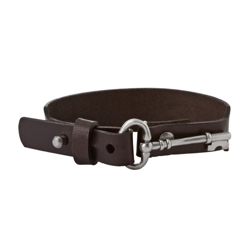 Bransoletka Fossil Key Chocolate JA5709797