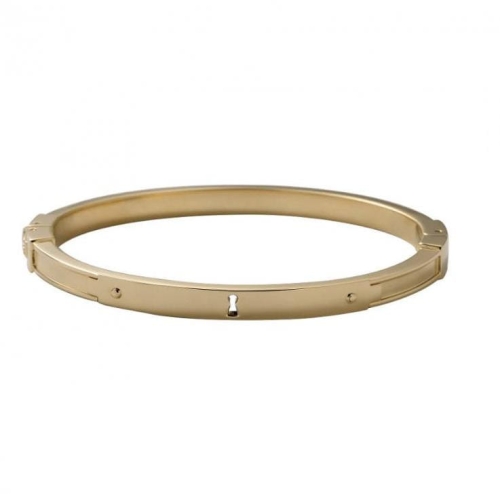 Bransoletka Fossil Gold Tone Keyhole JF00092710