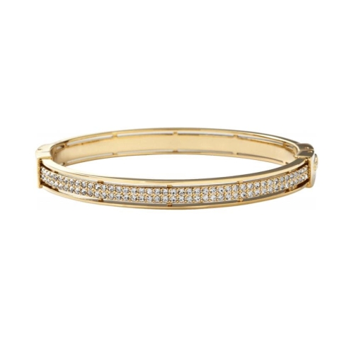 Bransoletka Fossil Gold Tone Glitz JF00151710