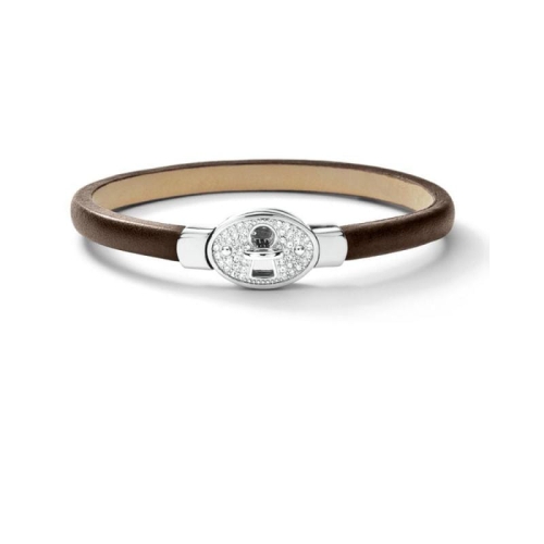 Bransoletka Fossil Glitz Turnlock Espresso JF00230040