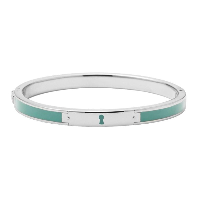Bransoletka Fossil Aqua Color Keyhole JF00384040 Twoje Zegarki