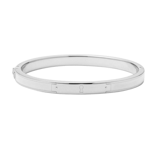 Bransoletka Fossil Keyhole White JF00459040