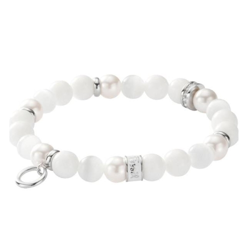 Bransoletka Fossil Pearl Charm JF86098040