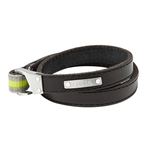 Bransoleta Fossil Z Hook Black JF00901040