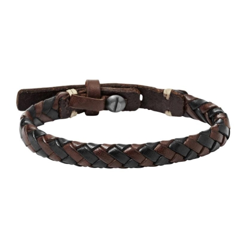 Bransoleta Fossil Two Tone Braided JA5932716