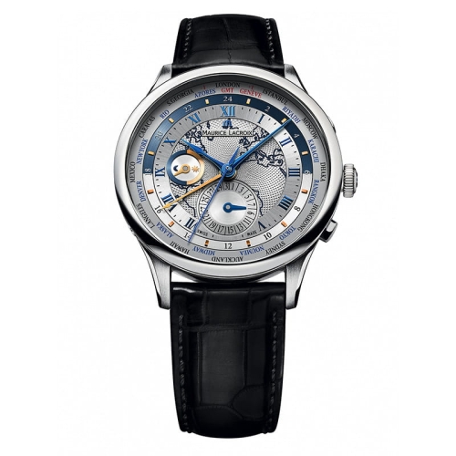 Zegarek Maurice Lacroix Masterpiece Worldtimer MP6008-SS001-111