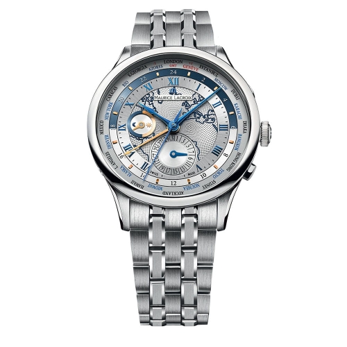 Zegarek Maurice Lacroix Masterpiece Worldtimer MP6008-SS002-111