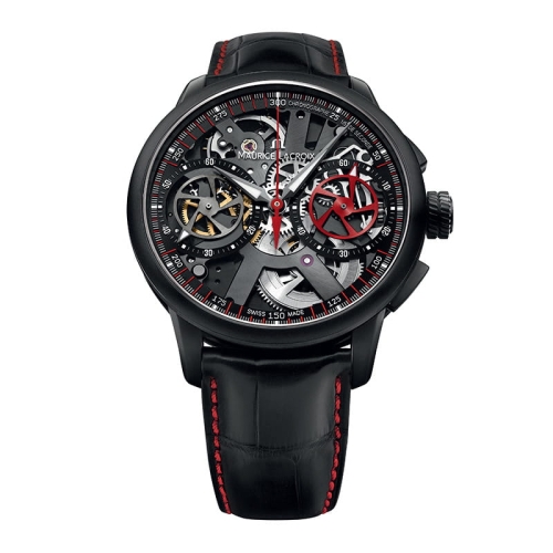 Zegarek Maurice Lacroix Masterpiece Le Chronographe Squelette MP7128-SS001-300-1