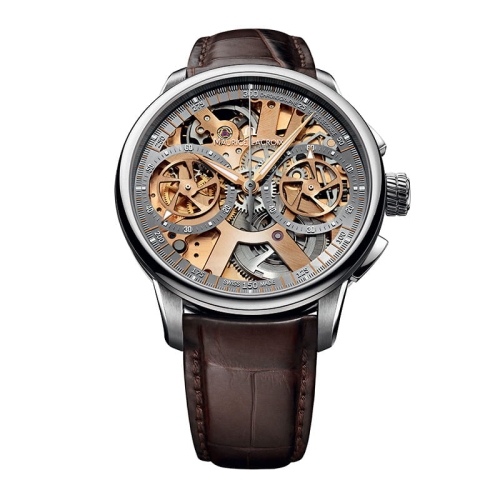 Zegarek Maurice Lacroix Masterpiece Le Chronographe Squelette MP7128-SS001-500-1