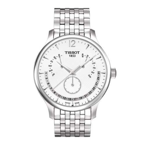 Zegarek Tissot Tradition Perpetual Calendar T0636371103700
