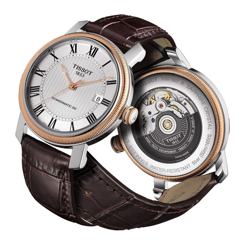 Zegarek Tissot Bridgeport Powermatic 80 Gent T0974072603300 Twoje Zegarki