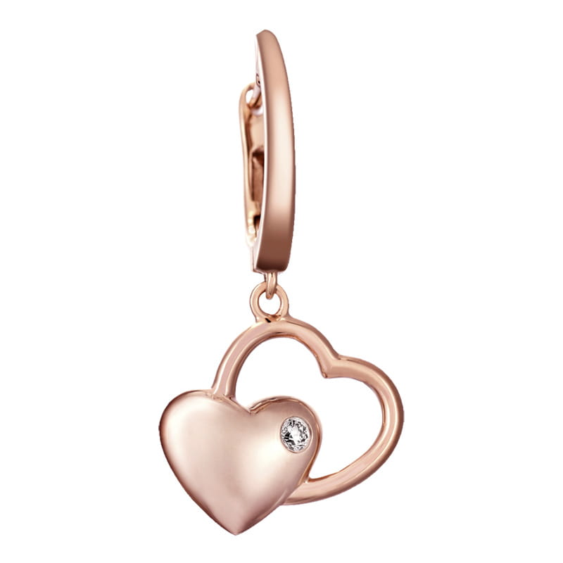 Kolczyki Frederique Constant Double Heart FC-602A9 Twoje Zegarki