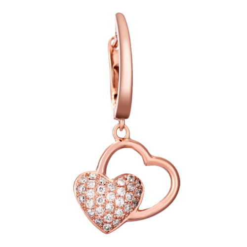 Kolczyki Frederique Constant Double Heart FC-604A9 Twoje Zegarki