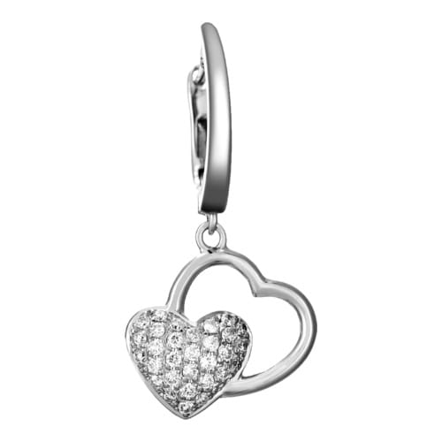 Kolczyki Frederique Constant Double Heart FC-603A1 Twoje Zegarki