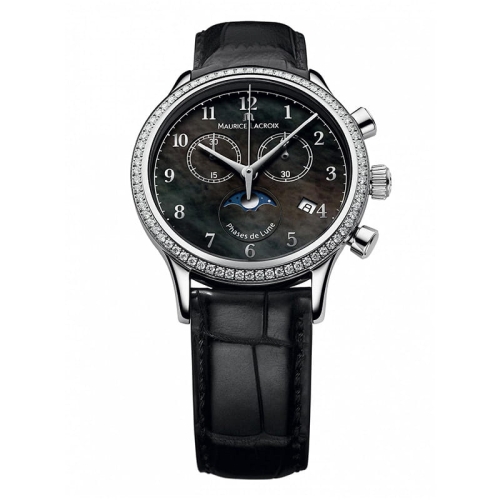 Zegarek Maurice Lacroix Les Classiques Phases De Lune Chronographe LC1087-SD501-360